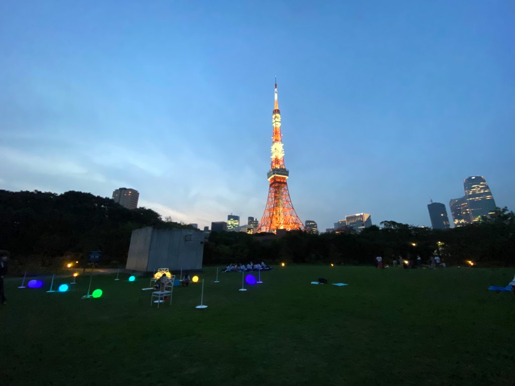 プリンス芝公園の風景（東京タワー）